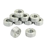 6mm x 13mm x 5mm Miniature Deep Groove Radial Ball Bearings 686Z 10Pcs