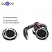 Replacement Earpad cushions For beats by Dr. Dre Studio 2.0 Wired, Studio 2.0 Wireless Over-Ear Headphones (Not For Solo or Studio 1st Gen Headphones) (Grey)