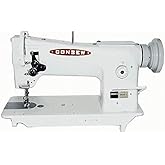 Consew 206RB-5 Walking Foot Industrial Sewing Machine with Table and Servo Motor