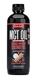 Onnit Emulsified MCT Oil - Mixes Instantly in Coffee and Shakes - Cinnamon Swirl (16oz)