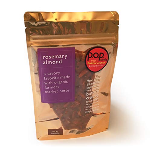 image for p.o.p. candy co.    Rosemary Almond Butter Crunch Toffee | Corn Syrup-