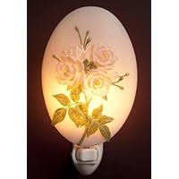 Rose Cluster - Hand Painted Nightlight By Ibis & Orchid Design