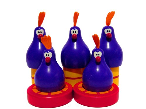 Blue Orange Games Chickyboom Award Winning Wooden Skill Building Balancing Game for Kids