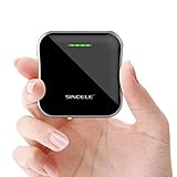 SINOELE Power Bank 6600mAh Portable External Charger Battery Pack Universal Backup for iPhone ,Samsung, iPad, HTC , and more (Black)
