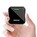 SINOELE Portable Power Bank 6600mAh Ultra Mini External Charger Battery Pack High Speed Charging for iPhone,Samsung, iPad and more (Black)