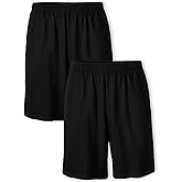 Soffe Men's Classic Heavyweight Short, Black (2 Pack), Small