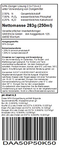 GREEN24 Dachbegrünungs-Dünger extensiv Flüssigdünger HIGHTECH – Bild 4