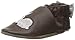 Robeez Hopping Haley Crib Shoe (Infant), Brown/Pink, 12-18 Months M US Infant