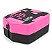 LOOP World Travel Adapter, Worldwide [US UK EU AU/CN] Charger with 3000mAh Power Bank, Dual Smart Power USB Charging Ports & Universal AC Socket - Safety Fused (Pink)