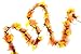 CraftMore Lighted Fall Leaf Garland 9 Feet