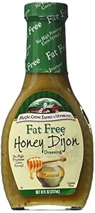 Image of Maple Grove Farms Fat Free Salad Dressing, Honey Dijon, 8 fl oz (Pack Of 3)