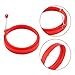 LUXEHOME BPA Free Silicone Egg &Pancake Slip Rings Poacher Pancake Set of 4 Diameter 10cm