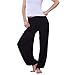 HANERDUN Womens Modal Soft Elastic Waistband Fitness Yoga Harem Pants