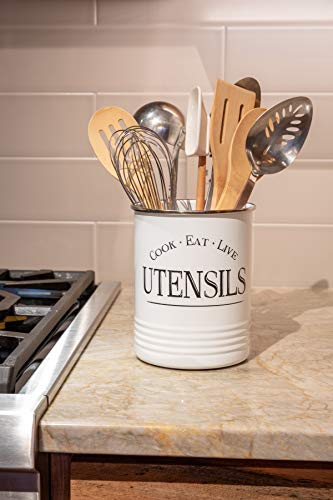 5 Kitchen+Utensil+Holder+Farmhouse+Home