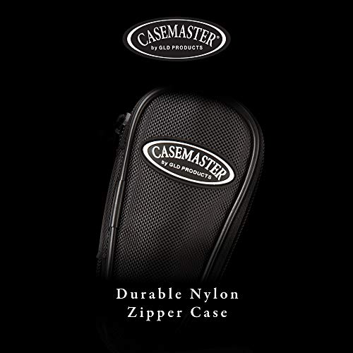 Casemaster Super Bee Black Mini Dart Case for Extra Short Barrels, Fits Bee Darts and Smaller, Hold 3 Darts with Additional Pockets for Accessories