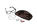 Disguise Men's Austin Powers Deluxe Adult Accessories Kit, Black/Brown, One Size