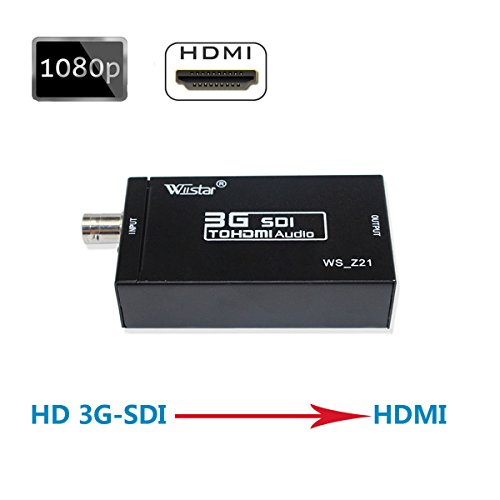SDI BNC to HDMI Audio Video Converter Adapter Support HD 3G SDI Full HD 1080P for Monitor HDTV