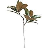 Magnolia Stems – Pack of 3 – by Alice Lane Home Collection – Large Handmade Bouquet for Indoor and Outdoor Use – Home, Office