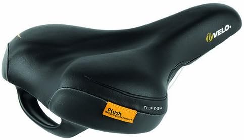 VELO Plush Tour E-Grip Men's Saddle - 250365