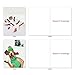 M1731XS Animal Antics: 10 Assorted Christmas Note Cards Feature Cats and Dogs Frolicking in Holiday Dress, w/White Envelopes.