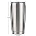MASVIS 20oz Tumbler Double Wall Vacuum Insulated Coffee Mug Stainless Steel Coffee Cup with Lid, Travel Mug Works Great for Ice Drink, Hot Beverage (2 pack, Stainless Steel)