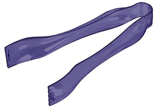 Stylish New Purple Mini Tongs - 5.75" (1 Pc.) - Premium-Quality, Compact & Durable Design - Perfect for Effortless Serving & Food Prep