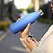 KINGSO 17oz Double Wall Vacuum Cool Insulation Stainless Steel Water Bottle Leak- proof and No Sweating Perfect for Summer Outdoor Sports Camping Hiking Cycling (Dary Blue)