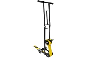 MAT TAPE MAT Lane Marking Floor Tape Dispenser Industrial Hand-Push Tape Applicator, Ideal for Marking Safety Aisles, Traffic Lanes, Storage Areas Fits Tape Up to 4 Inches Wide (4-Inch Core) FMT-1