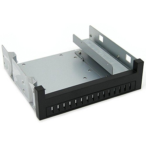 BYTECC BRACKET-535 5.25" Metal Tray for 2.5", 3.5" HDD/Slim DVD, Convert 5.25" Bays