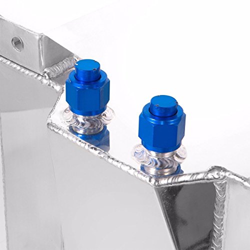 STKUSA 20 Aluminum Gallon Fuel Cell Tank Lightweight Polished Fuel Cell Tank DIY