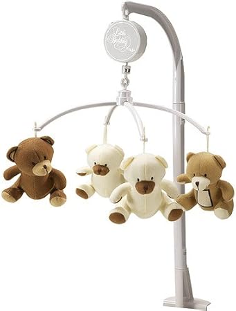 teddy bear cot mobile