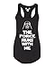 DisGear Star Wars The Force Runs With Me Graphic Ladies Tank (Medium, Black FBA)
