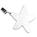 TEKEFT Set of 8 Stainless Steel Starfish Shaped Table Cover Tablecloth Weights (Starfish) (4)