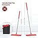 Topmop Microfiber Mop and Bucket System for Floor Cleaning with 3 Washable Flat Microfiber Mop Pads