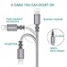 Durable Lightning Cable 3 PACK (6FT) Nylon Braided Fast Charging Cable for iPhone 7/ 7 Plus/6/6s/6 plus/6s plus/ 5s/5c iPad and More by FULITY(Gray)