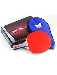 Butterfly 401 - Juego de raquetas de tenis de mesa - 1 pala de ping-pong - 1 pala de ping-pong - Aprobado por ITTF - Se envía en caja de regalo