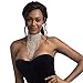 Holylove Costume Women Necklace,Chunky Necklaces for Women, Bib Collar Necks Chokers, Gargantillas De Mujer Elegantes