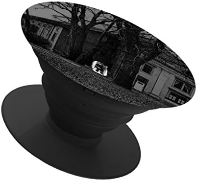 Cell Phone Holder Expanding Stand and Grip Pop Mount Sockets for smartphone and tablet iphone ipad (black)-civil war ghost