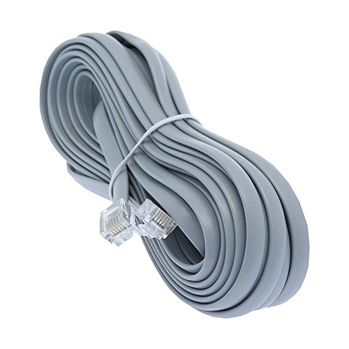 Bestlink 20Ft RJ11 Modular Telephone Cable Straight