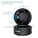 SDETER WiFi IP Camera, Wireless 1080P Auto-Cruise Pan/Tilt Security Surveillance Dome Camera for Baby/Elder/Pet/Nanny Monitor, Two-Way Audio Night Vision Support Yi Cloud