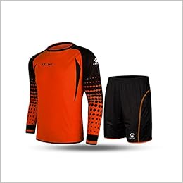 black and orange soccer jersey