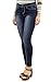WallFlower Women's Juniors InstaSoft Irresistible High-Rise Stretch Jegging Jeans (Standard and Plus), Camila, 13