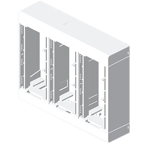 Unex 85033-2 U24X Caja para 6 Mecanismos, Blanco: Amazon.es: Industria, empresas y ciencia