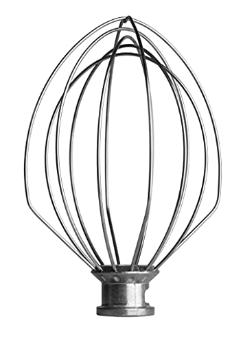 KitchenAid Replacement Wire Whip for 5 Quart Lift Machines,Silver