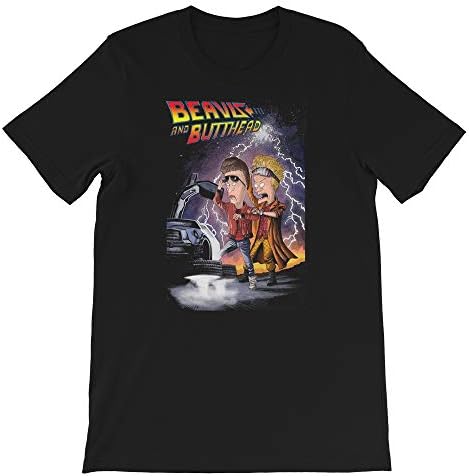 Beavis and Butt-Head Back to The Future Funny Graphics Gift Men's Women's Girls Unisex T-Shirt Sweatshirt Hoodie