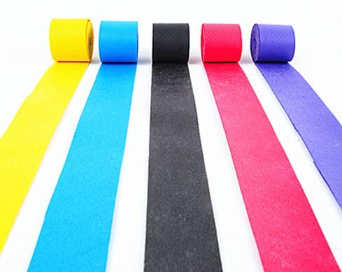 image for VNDEFUL 5 Pieces Tennis Badminton Rackets Grips Overgrips Tape Anti Sl