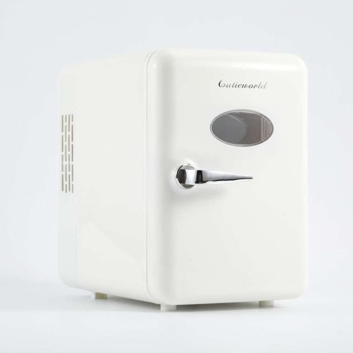 Photo 1 of CUTIEWORLD 4L Fridge for Refrigerating Makeup, white