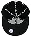 MLB Boston Red Sox Black with White 59FIFTY Fitted Cap, 7 1/2
