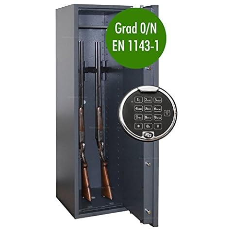 Waffenschrank Grad 0 EN 1143-1 mit Zahlenschloss Gun-Safe 0-5 günstig