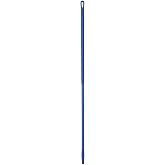 Vikan 29388 Fiberglass Handle with Threaded Tip, 1-7/32" Diameter, 59", Purple